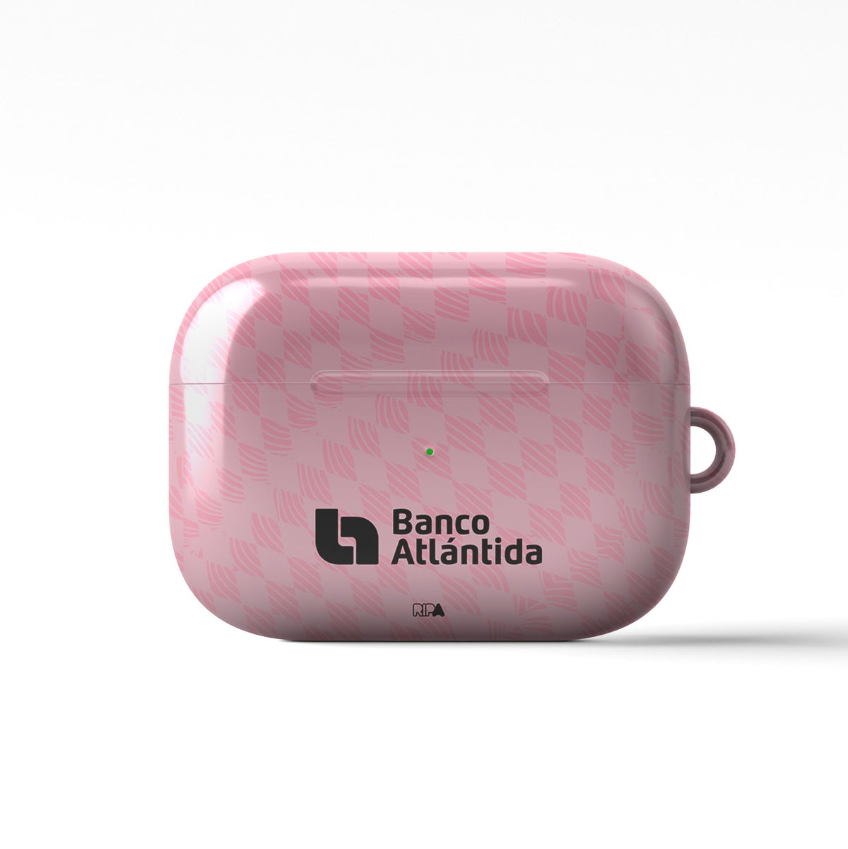 AirPods case with the Olimpia 2025-26 Goalkeeper football shirt design by RIPA Football
