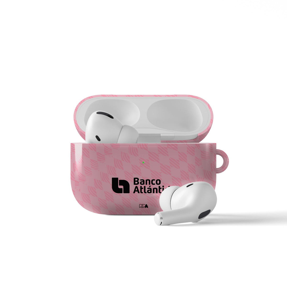 AirPods case with the Olimpia 2025-26 Goalkeeper football shirt design by RIPA Football