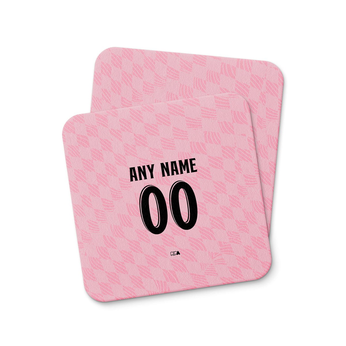 Coaster with the Olimpia 2025-26 Goalkeeper football shirt design by RIPA Football