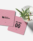 Coaster with the Olimpia 2025-26 Goalkeeper football shirt design by RIPA Football