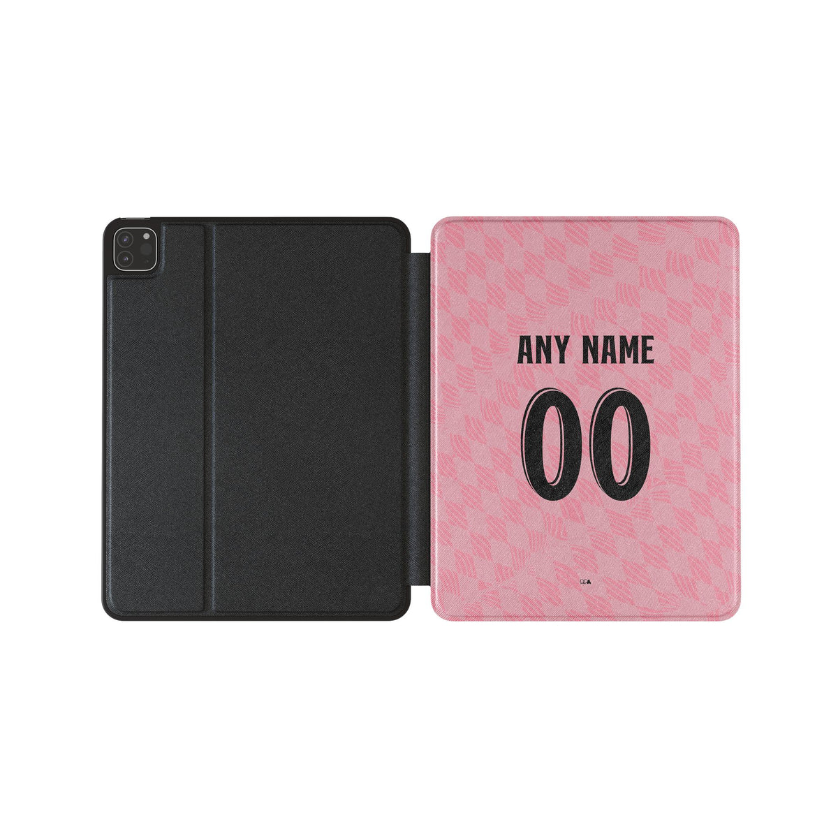 iPad case with the Olimpia 2025-26 Goalkeeper football shirt design by RIPA Football