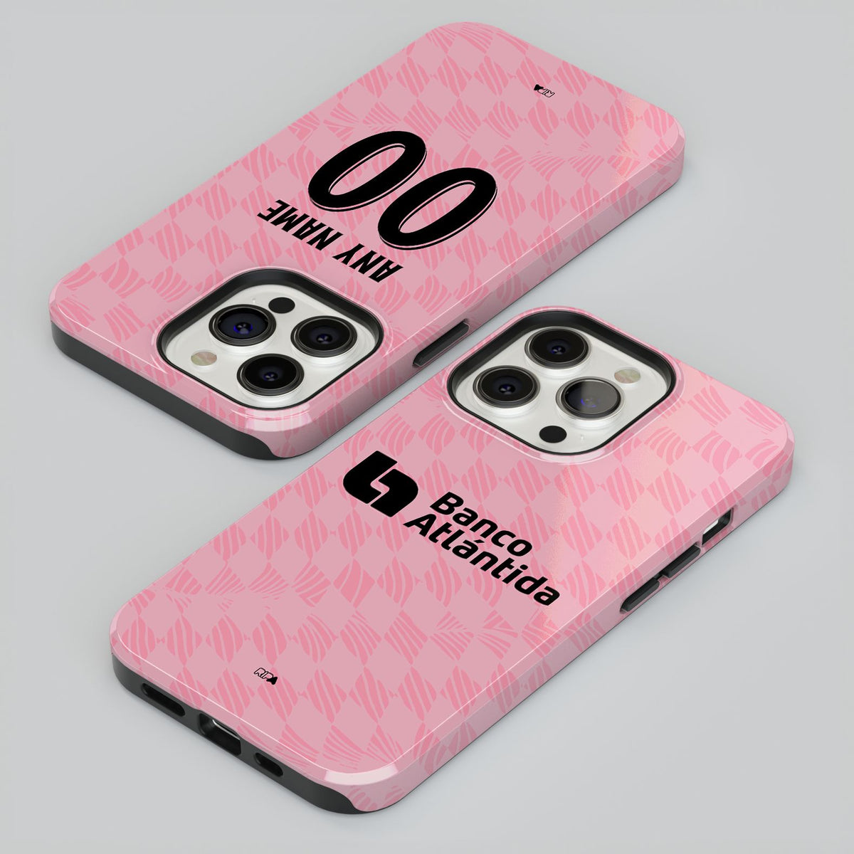 Phone case with the Olimpia 2025-26 Goalkeeper football shirt design by RIPA Football