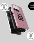 Phone case with the Olimpia 2025-26 Goalkeeper football shirt design by RIPA Football