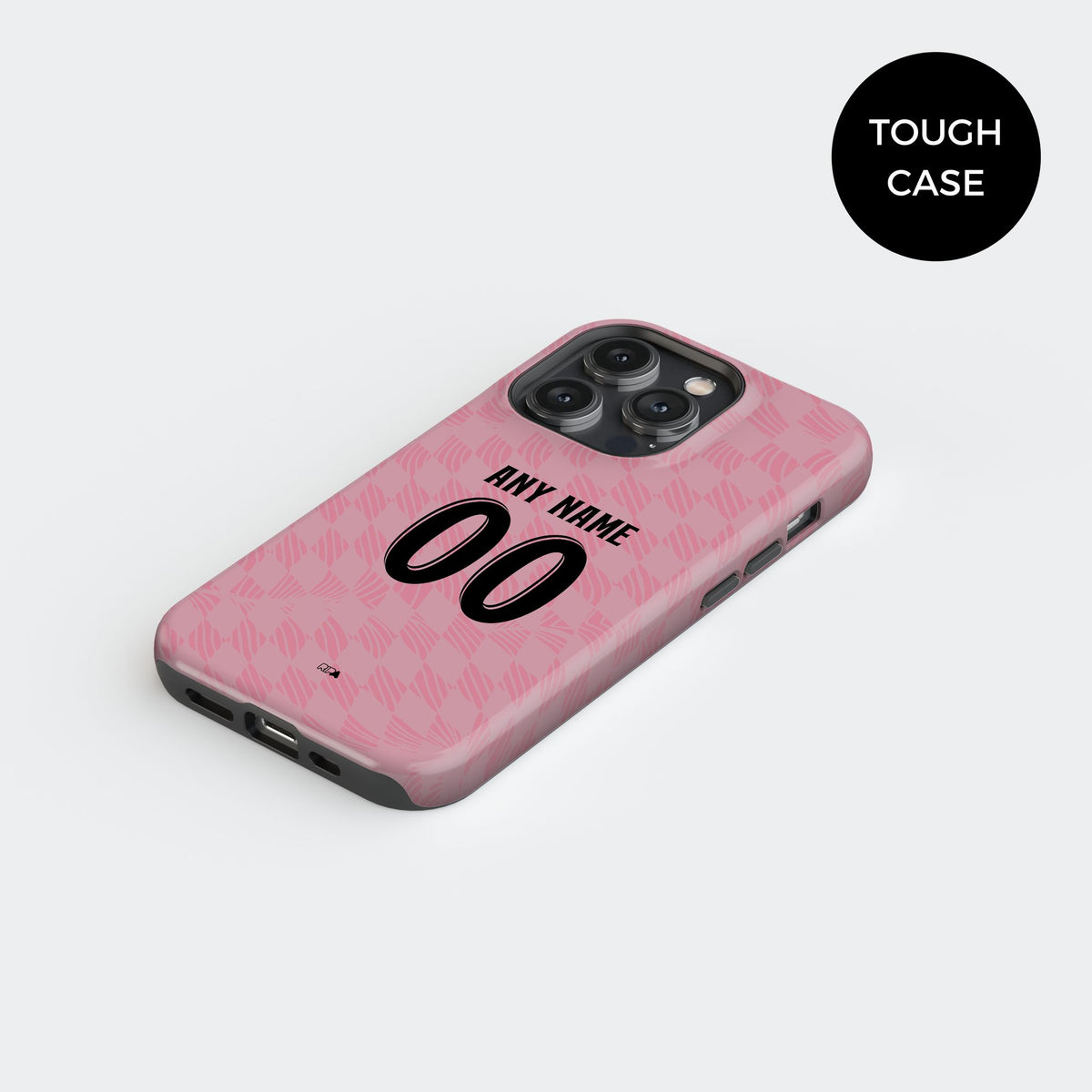 Phone case with the Olimpia 2025-26 Goalkeeper football shirt design by RIPA Football