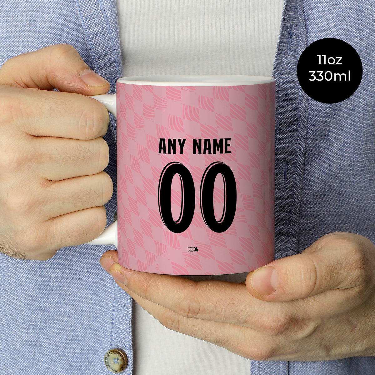 Mug with the Olimpia 2025-26 Goalkeeper football shirt design by RIPA Football