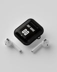 AirPods case with the Corinthians 2023-24 Away football shirt design by RIPA Football