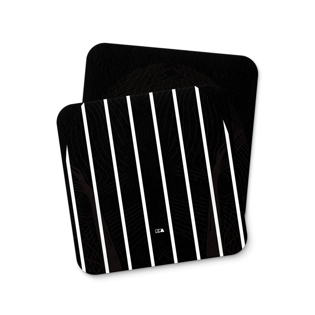 Coaster with the Corinthians 2023-24 Away football shirt design by RIPA Football
