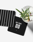 Coaster with the Corinthians 2023-24 Away football shirt design by RIPA Football