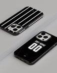 Phone case with the Corinthians 2023-24 Away football shirt design by RIPA Football