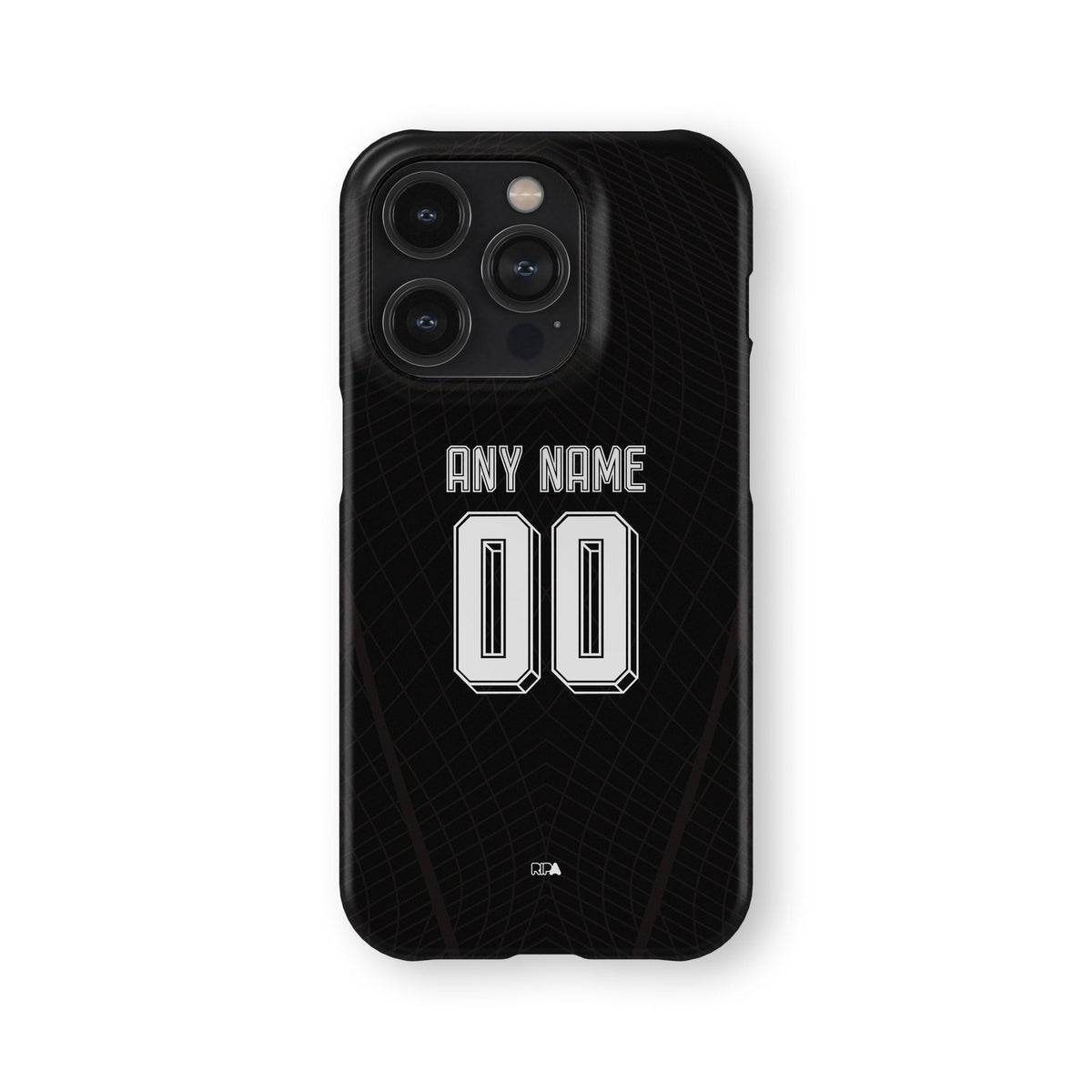Phone case with the Corinthians 2023-24 Away football shirt design by RIPA Football