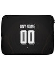 Laptop sleeve with the Corinthians 2023-24 Away football shirt design by RIPA Football