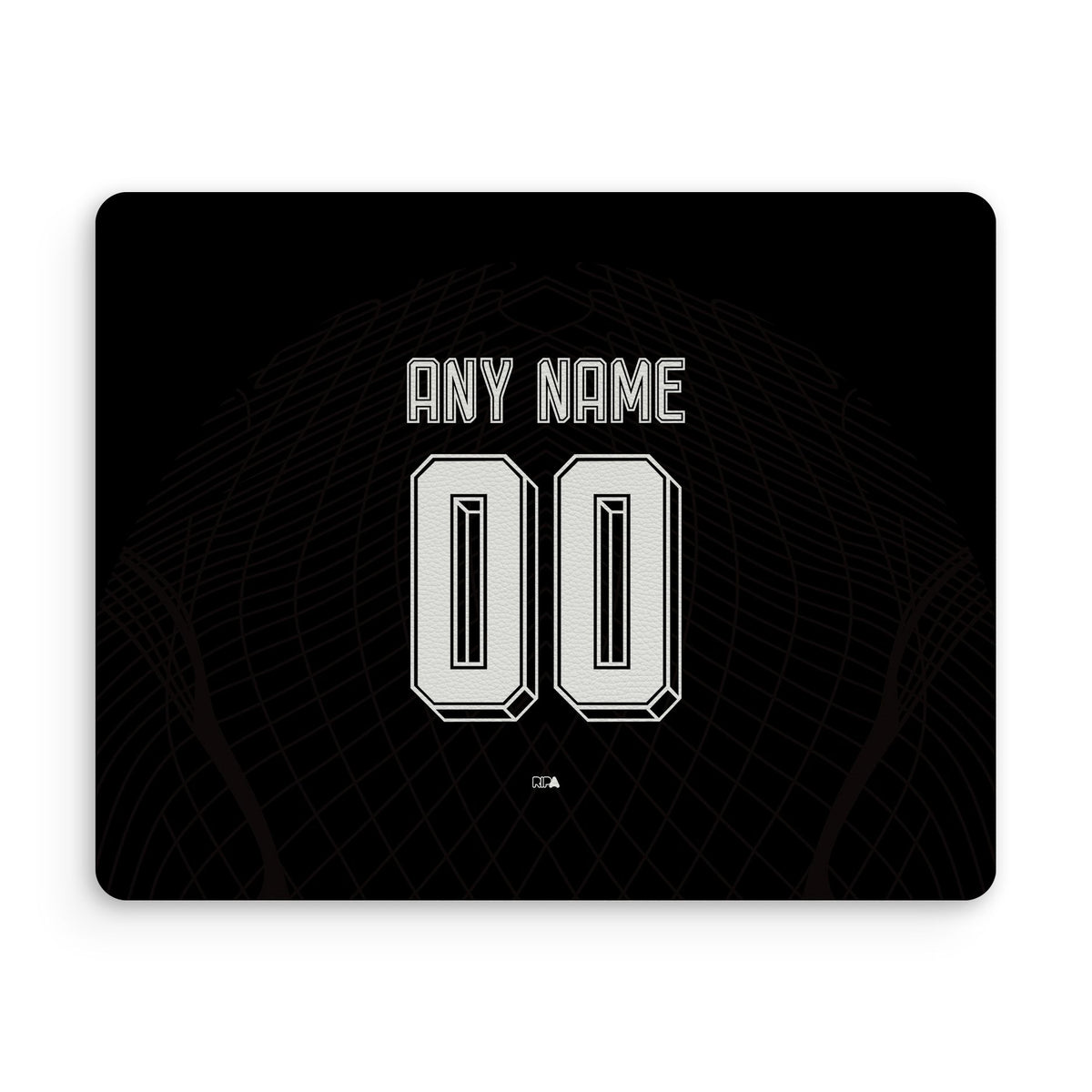 Mouse pad with the Corinthians 2023-24 Away football shirt design by RIPA Football