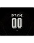 Mouse pad with the Corinthians 2023-24 Away football shirt design by RIPA Football