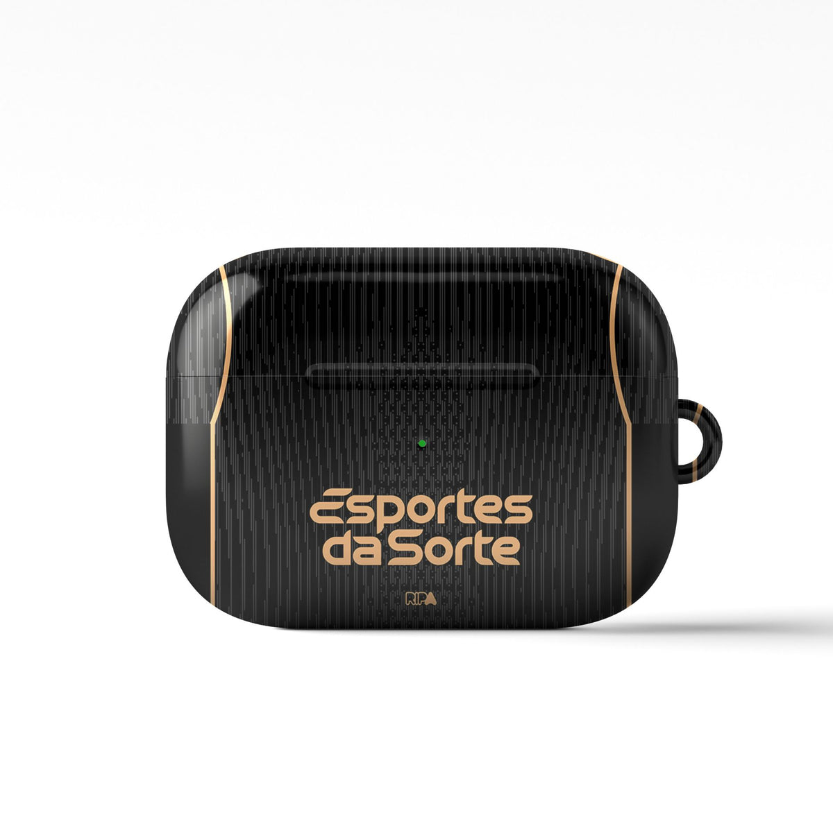AirPods case with the Corinthians 2025-26 Third football shirt design by RIPA Football