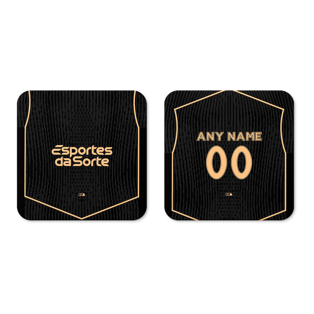 Coaster with the Corinthians 2025-26 Third football shirt design by RIPA Football