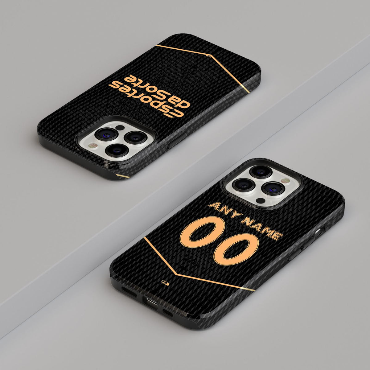 Phone case with the Corinthians 2025-26 Third football shirt design by RIPA Football