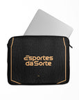 Laptop sleeve with the Corinthians 2025-26 Third football shirt design by RIPA Football