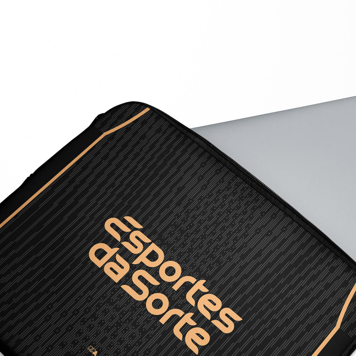 Laptop sleeve with the Corinthians 2025-26 Third football shirt design by RIPA Football
