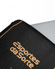 Laptop sleeve with the Corinthians 2025-26 Third football shirt design by RIPA Football