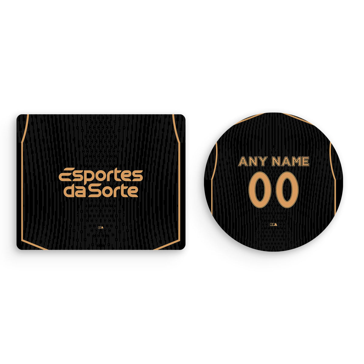 Mouse pad with the Corinthians 2025-26 Third football shirt design by RIPA Football