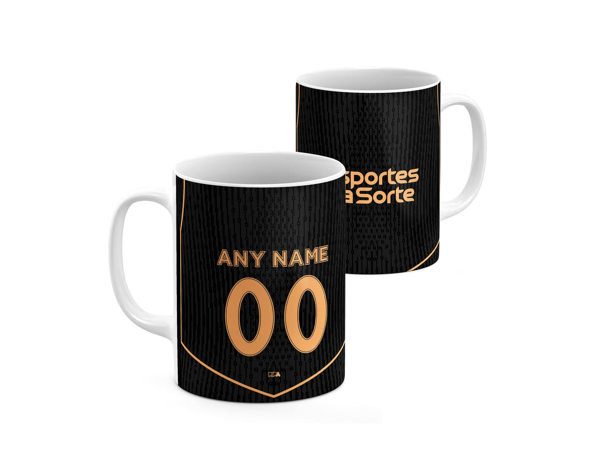 Mug with the Corinthians 2025-26 Third football shirt design by RIPA Football