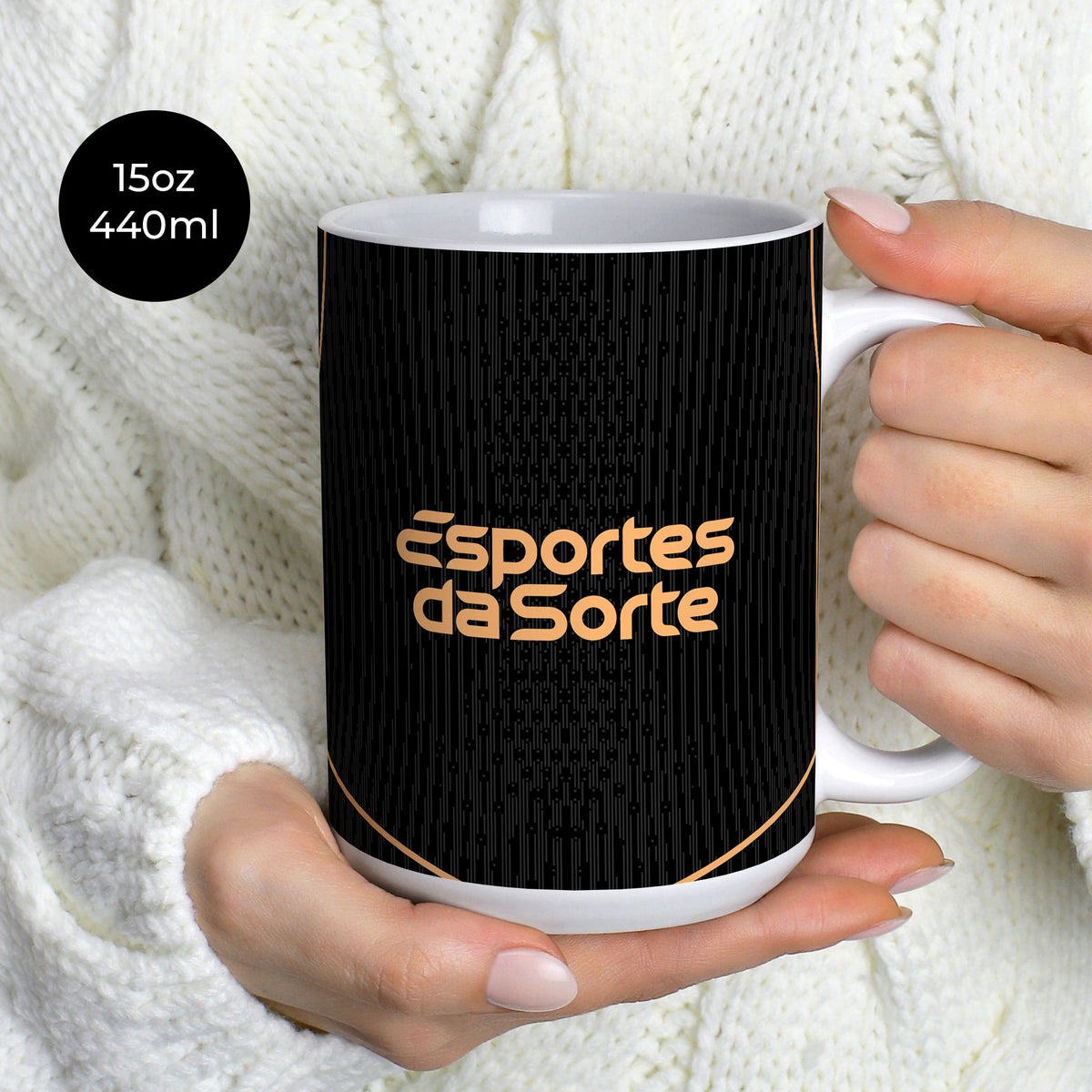 Mug with the Corinthians 2025-26 Third football shirt design by RIPA Football