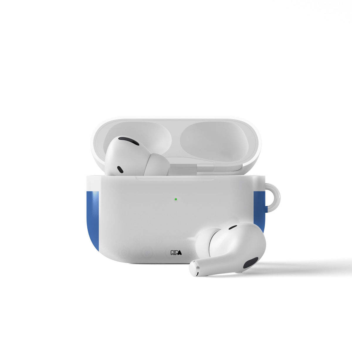 AirPods case with the Cruz Azul 2022-23 Away football shirt design by RIPA Football