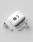 AirPods case with the Cruz Azul 2022-23 Away football shirt design by RIPA Football