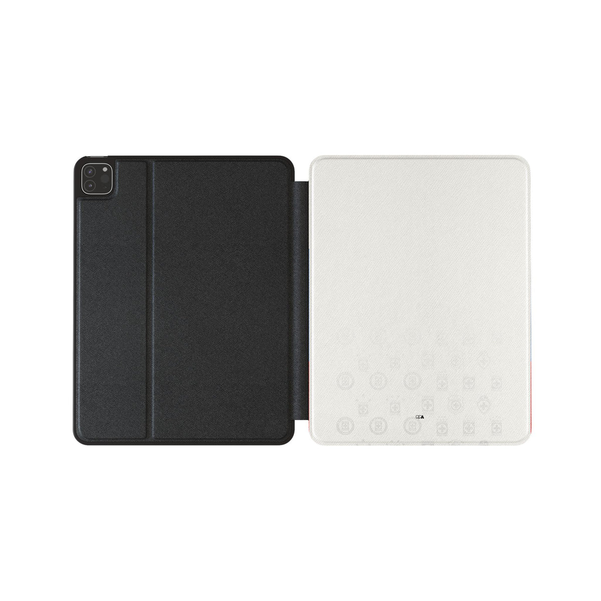 iPad case with the Cruz Azul 2022-23 Away football shirt design by RIPA Football