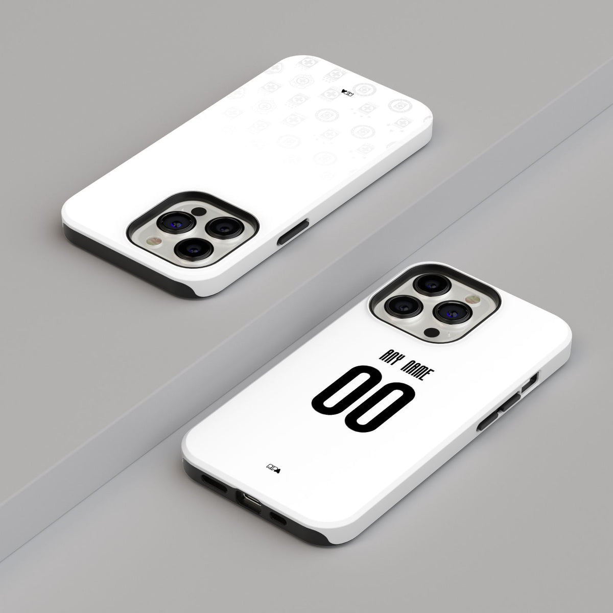 Phone case with the Cruz Azul 2022-23 Away football shirt design by RIPA Football