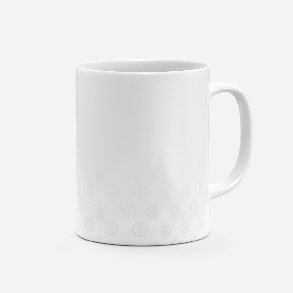 Mug with the Cruz Azul 2022-23 Away football shirt design by RIPA Football