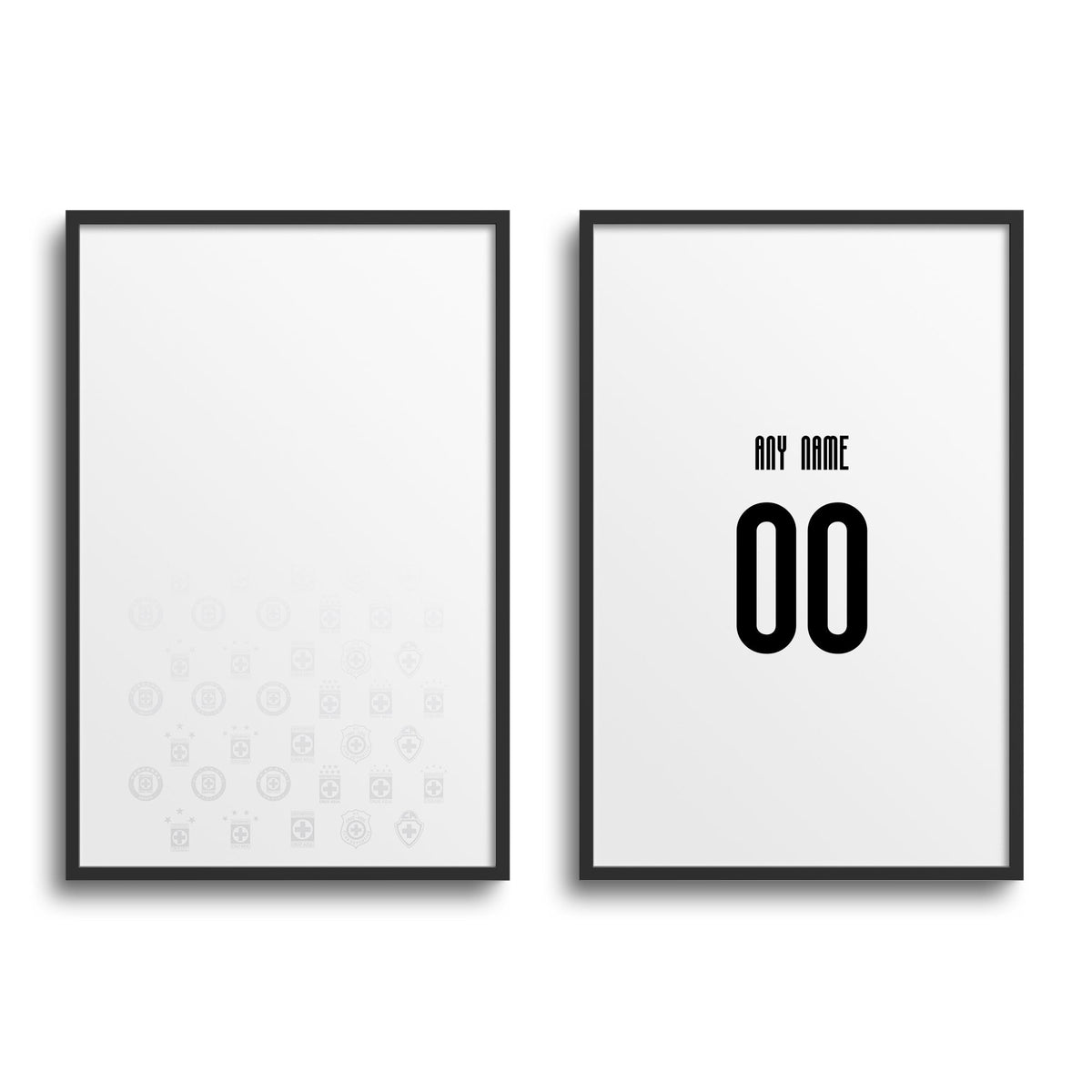 Print with the Cruz Azul 2022-23 Away football shirt design by RIPA Football