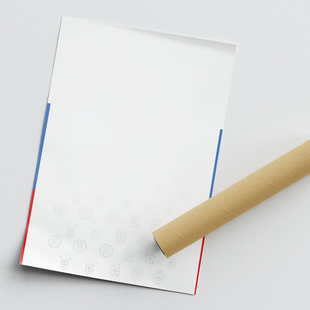 Print with the Cruz Azul 2022-23 Away football shirt design by RIPA Football