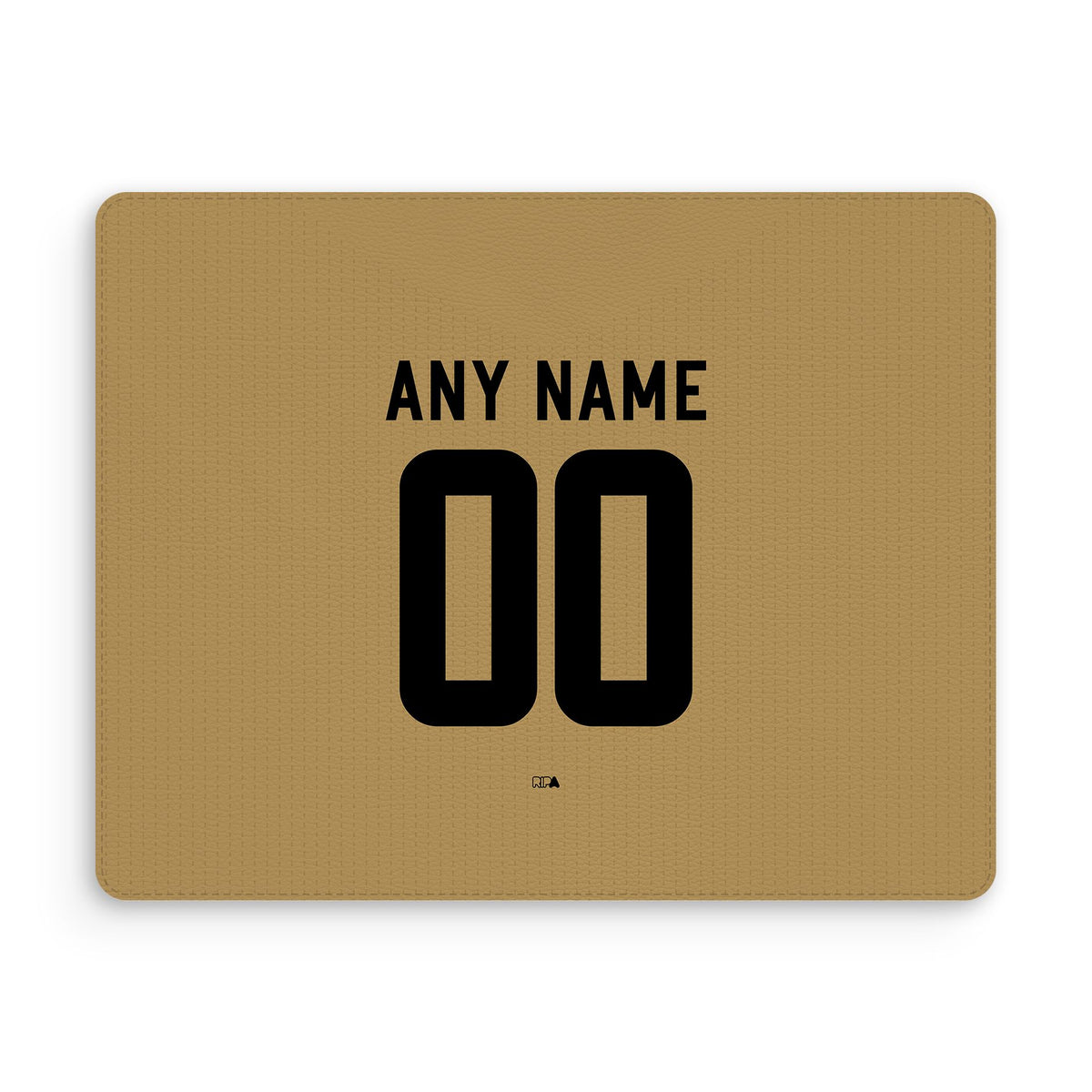 Mouse pad with the Crystal Palace 2025-26 Away football shirt design by RIPA Football