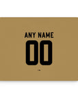 Mouse pad with the Crystal Palace 2025-26 Away football shirt design by RIPA Football