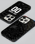 Phone case with the Crystal Palace 2026-27 Away football shirt design by RIPA Football