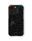 Phone case with the Crystal Palace 2026-27 Away football shirt design by RIPA Football