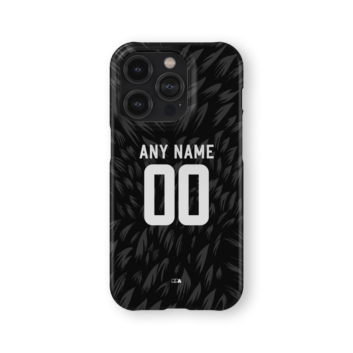 Phone case with the Crystal Palace 2026-27 Away football shirt design by RIPA Football