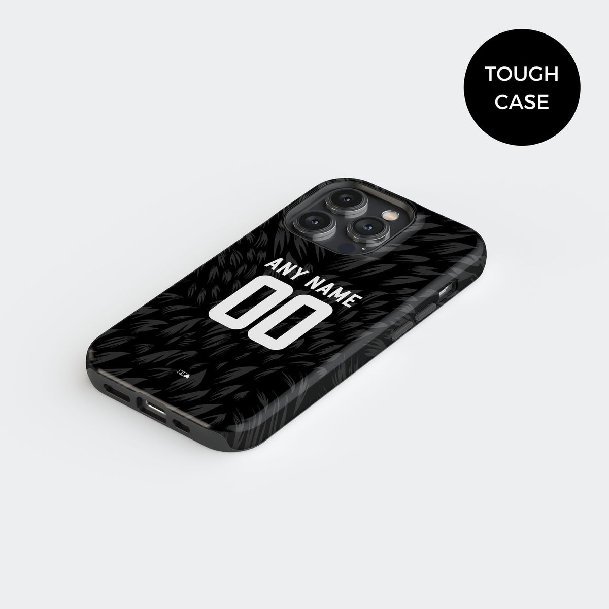 Phone case with the Crystal Palace 2026-27 Away football shirt design by RIPA Football