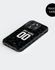 Phone case with the Crystal Palace 2026-27 Away football shirt design by RIPA Football