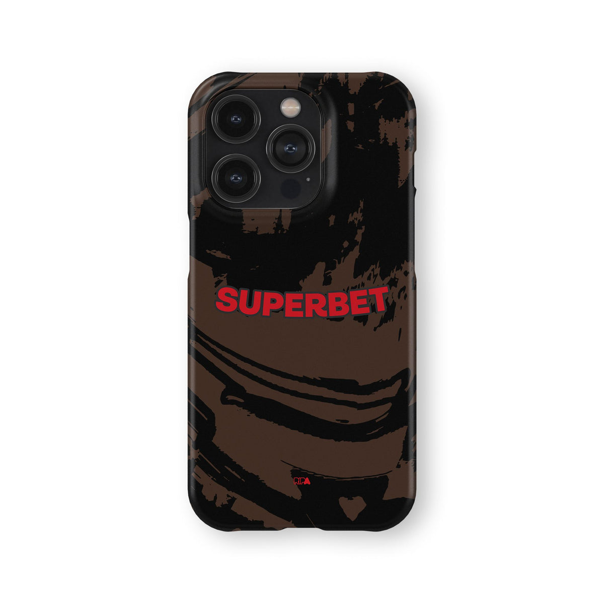 Phone case with the Dinamo București 2026-27 Third football shirt design by RIPA Football