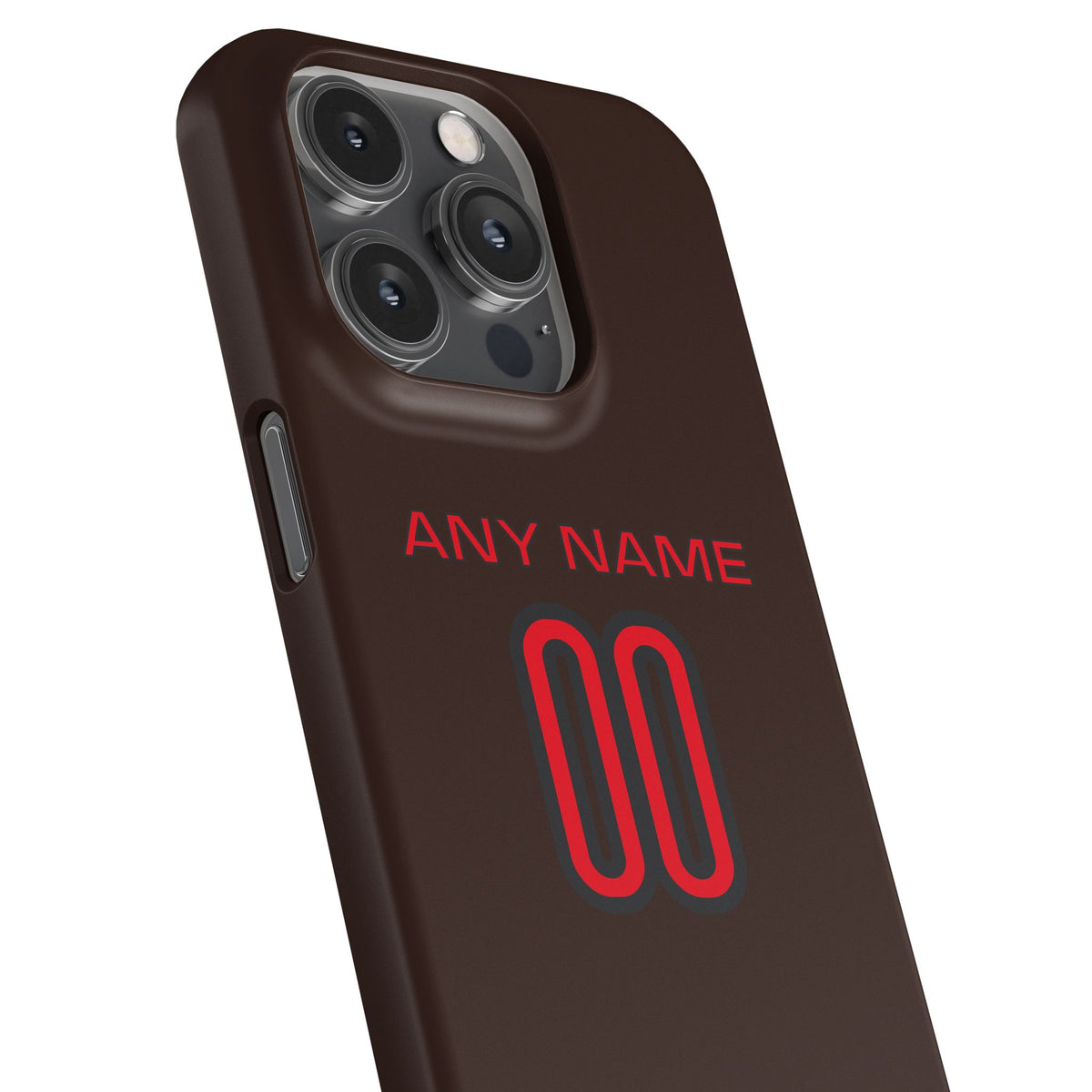 Phone case with the Dinamo București 2026-27 Third football shirt design by RIPA Football