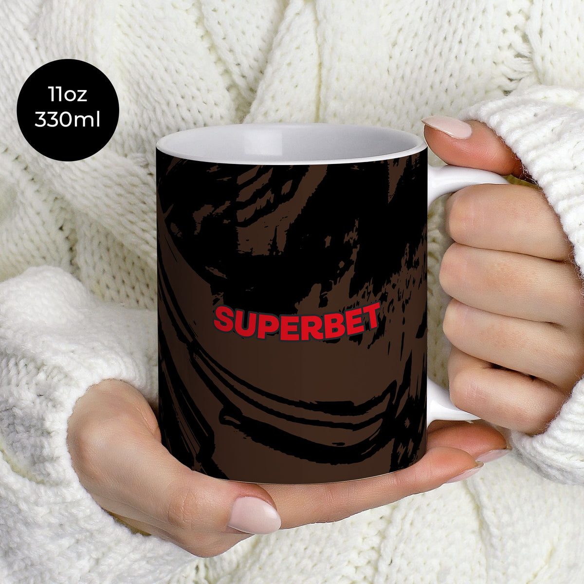 Mug with the Dinamo București 2026-27 Third football shirt design by RIPA Football