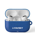 AirPods case with the Dinamo Zagreb 2026-27 Home football shirt design by RIPA Football
