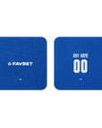 Coaster with the Dinamo Zagreb 2026-27 Home football shirt design by RIPA Football