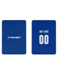 iPad case with the Dinamo Zagreb 2026-27 Home football shirt design by RIPA Football
