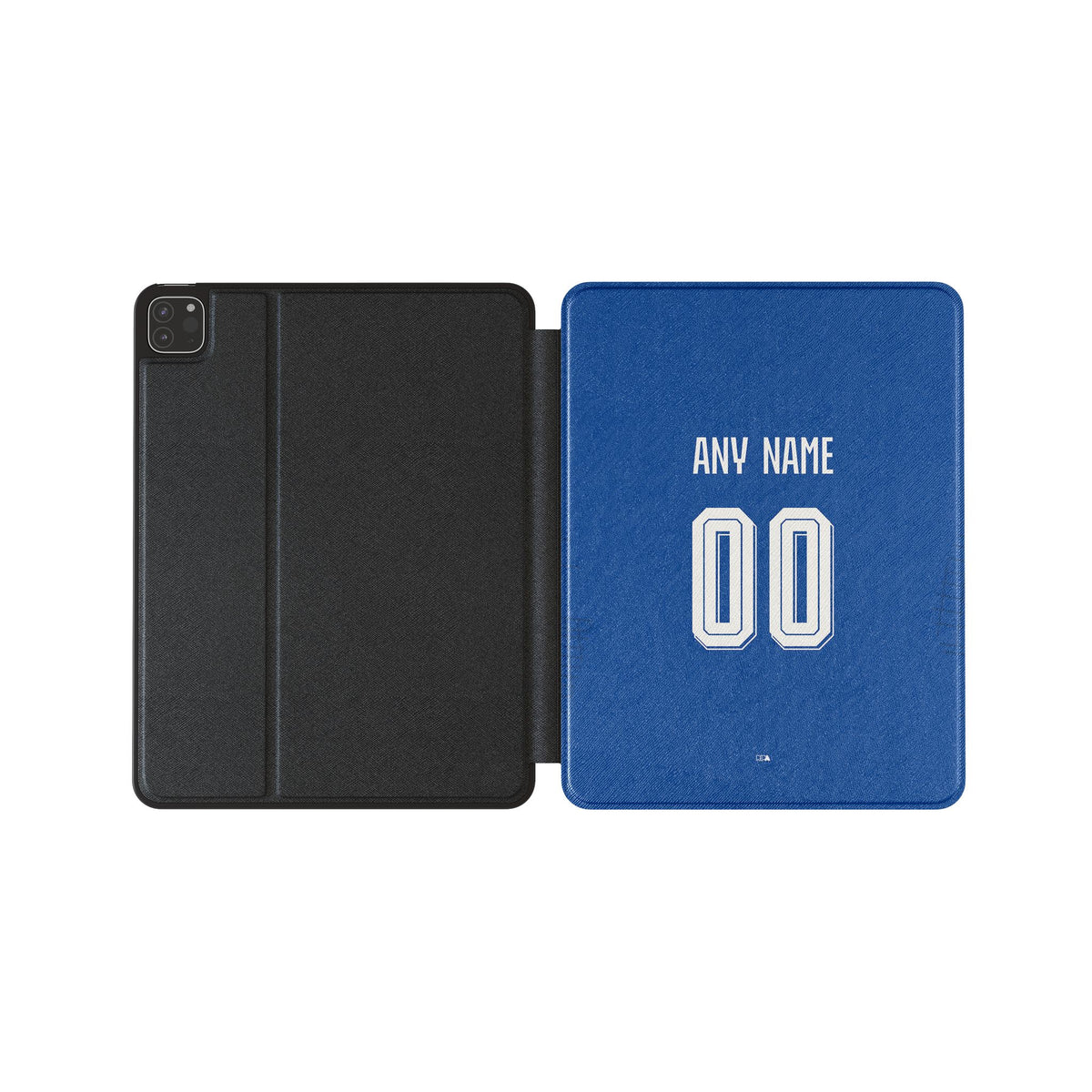 iPad case with the Dinamo Zagreb 2026-27 Home football shirt design by RIPA Football