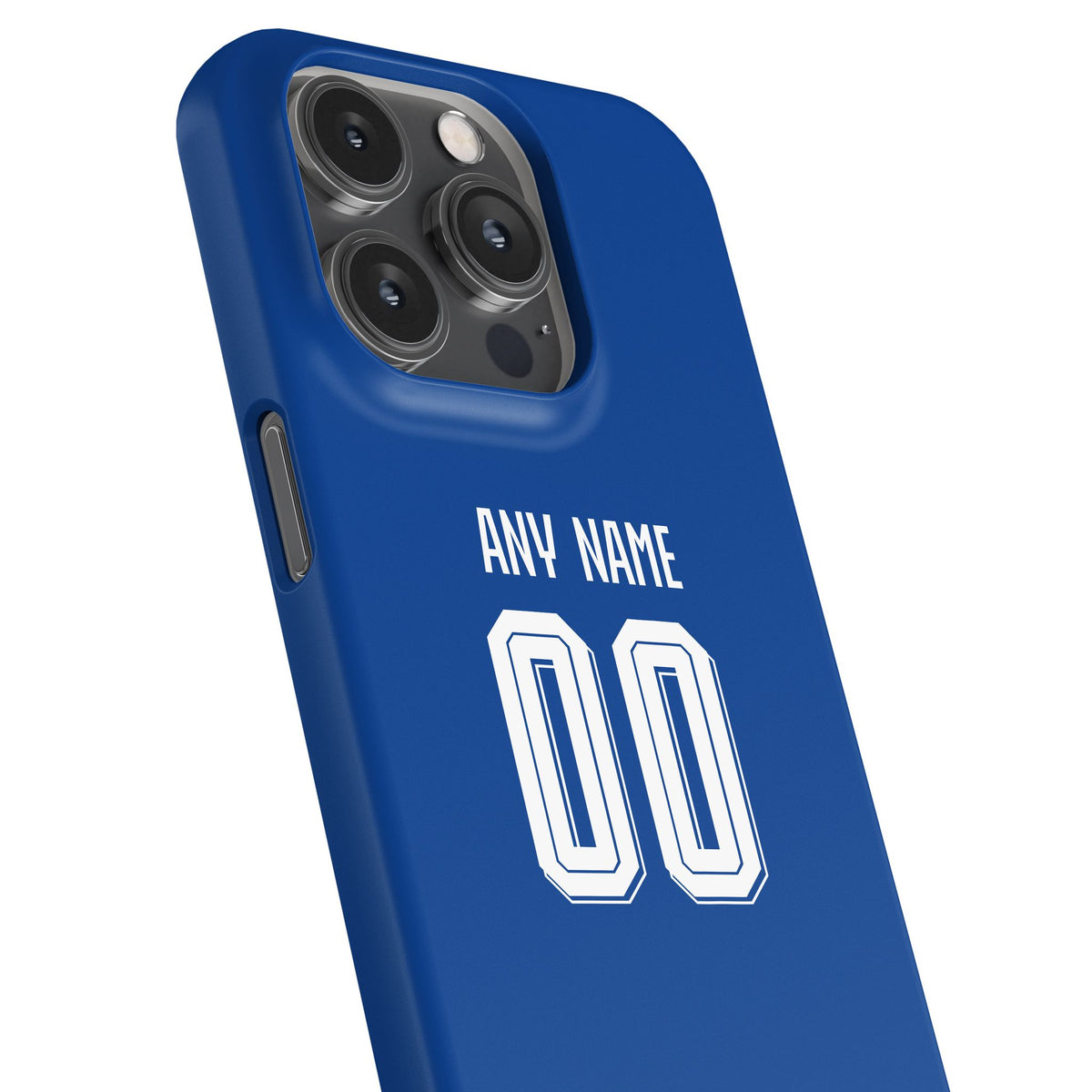 Phone case with the Dinamo Zagreb 2026-27 Home football shirt design by RIPA Football