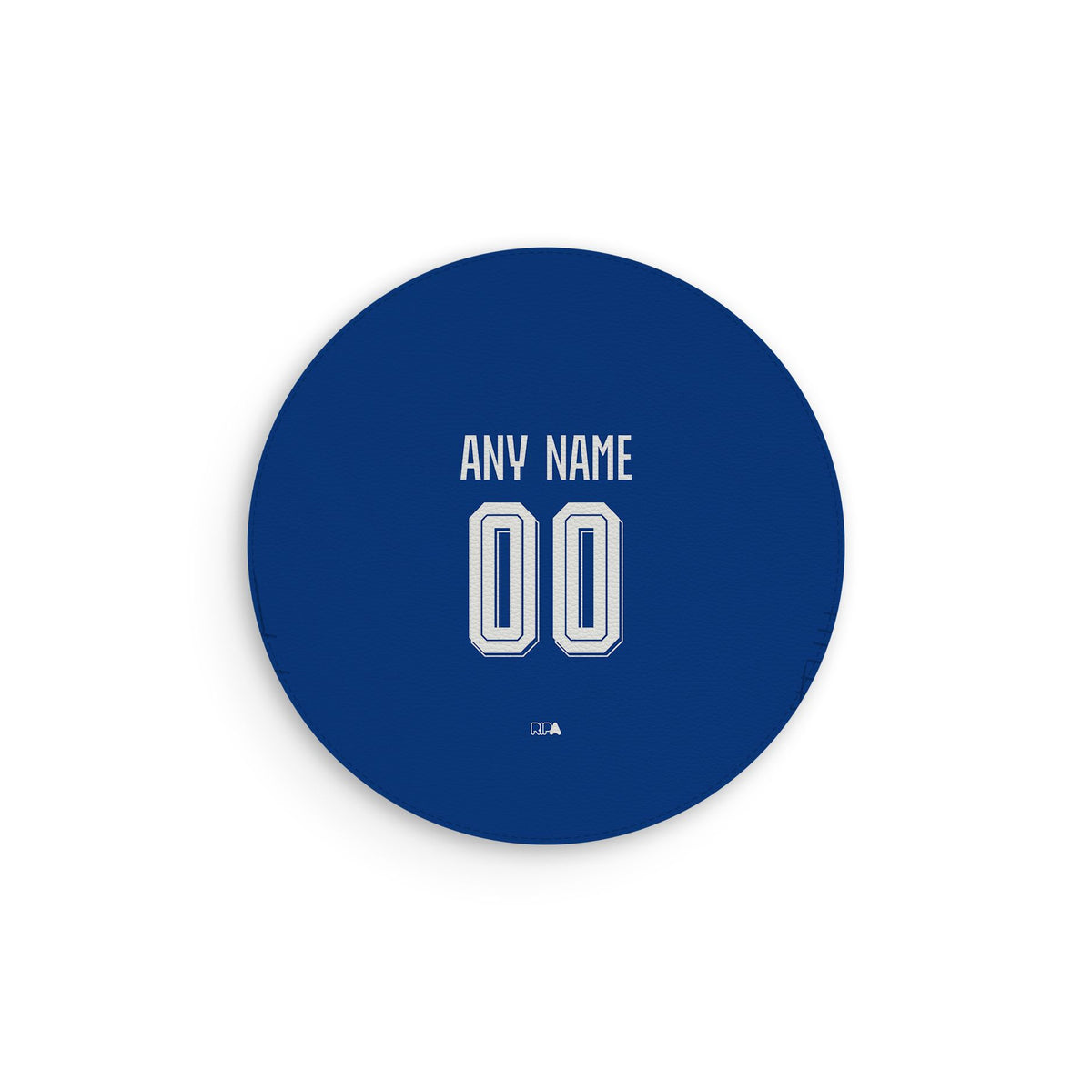 Mouse pad with the Dinamo Zagreb 2026-27 Home football shirt design by RIPA Football