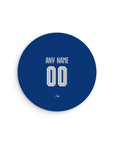 Mouse pad with the Dinamo Zagreb 2026-27 Home football shirt design by RIPA Football